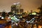 Dhobi Ghat in Bombay at night