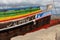 Dhow approaching Lamu, Kenya.