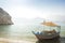 Dhow boat near the Musandam