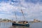 Dhow at low tide