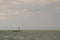 A dhow, the traditional fishing boat, in Inhaca island. Maputo. Mozambique