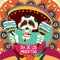 Dia de los Muertos card for Dau of the Dead. Greeting vector ill