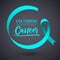 Dia mundial contra el Cancer 4 de Febrero, World day against Cancer february 4 spanish text, circular ribbon