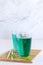 Diabolo menthe, french popular non-alcoholic summer cold drink
