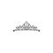 diadem , woman, crown line icon. Signs and symbols can be used for web, logo, mobile app, UI, UX