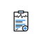 Diagnosis , health, medical, patient, Diagnostic Report Icon