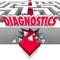 Diagnostics Word Maze Arrow Break Through Power Data Diagnosis