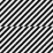 Diagonal black wide lines pattern background illustration