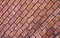 Diagonal bricks pattern design. Background or backdrop material for architecture themes.