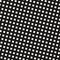 Diagonal checkered seamless pattern. Black and white vector geometric texture