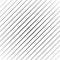 Diagonal, oblique lines, strips abstract, geometric pattern background. Slanting, slope lines halftone texture. Radial, radiating