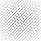 Diagonal, oblique lines, strips abstract, geometric pattern background. Slanting, slope lines halftone texture. Radial, radiating