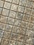 diagonal overhead view shiny square stone block paver bricks cobblestone road street sidewalk driveway path architectural design