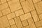 Diagonal pavement pattern toned in honey dijon