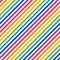 Diagonal rainbow rectangular lines