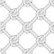 Diagonal rope mesh - knots seamless pattern