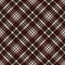 Diagonal seamless checkered pattern in grey, brown and red