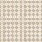 Diagonal square beige seamless fabric texture pattern