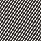 Diagonal stripes seamless pattern. Vector texture with parallel slanted lines.