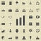 diagram columns icon. Detailed set of Minimalistic icons. Premium quality graphic design sign. One of the collection icons for w