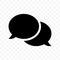 Dialog chat bubble, FAQ ask question information vector icon