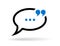 Dialog chat vector icon