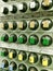 Dials switches buttons military communications technology pattern background