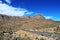 Diamond Bar Road viewpoint landscape, Arizona. Grand Canyon National park, USA