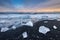 Diamond beach, Jokulsarlon - Iceland