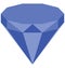 Diamond Color Icon isolated and Vector that can be easily modified or edit