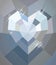 Diamond hearts poker wallpaper, vector