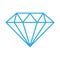 Diamond jewelery icon design