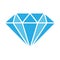 Diamond jewelery icon design