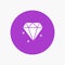 Diamond, Jewelry white glyph icon