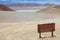 Diamond Lagoon in the Cerro Galan, a caldera in the Catamarca Province, Argentina