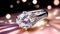 Diamond Ring Embracing Opulence