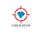 Diamond search insurane Logo Template vector icons