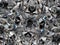 Diamond structure extreme closeup with kaleidoscope effect