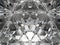 Diamond structure star shape and kaleidoscope background
