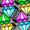 diamond vector crystal brilliant shiny gemstone icon gemstone jewelry expensive
