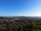 Diamondhead and the city of Honolulu, Kaimuki, Kahala, and ocean