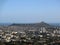 Diamondhead and the city of Honolulu of Oahu