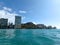 Diamondhead and Condos from the ocean