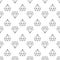 Diamonds dark vector linear geometric seamless pattern