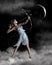 Diana (Artemis) the Huntress with Crescent Moon