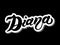 Diana. Woman`s name. Hand drawn lettering