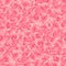 Dianthus caryophyllus - Pink Carnation Flower Seamless Background. Vector Illustration