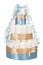 Diaper cake for baby shower