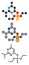 Diazinon (dimpylate) organophosphate insecticide molecule