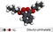 Dibutyl phthalate, DBP molecule. It is phthalate ester, diester. It is environmental contaminant, teratogenic agent